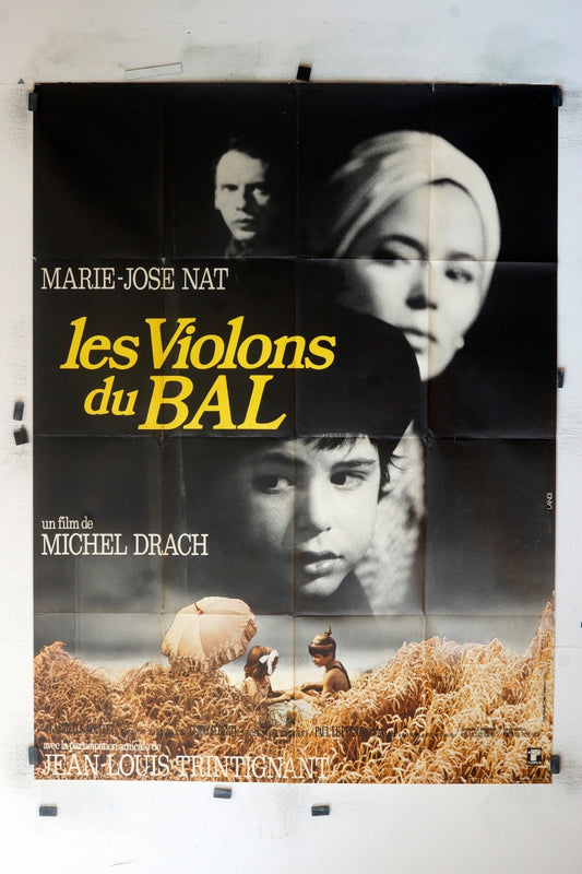 LES VIOLONS DU BAL MARIE-JOSÉ NAT MOVIE POSTER ORIGINAL 120x160