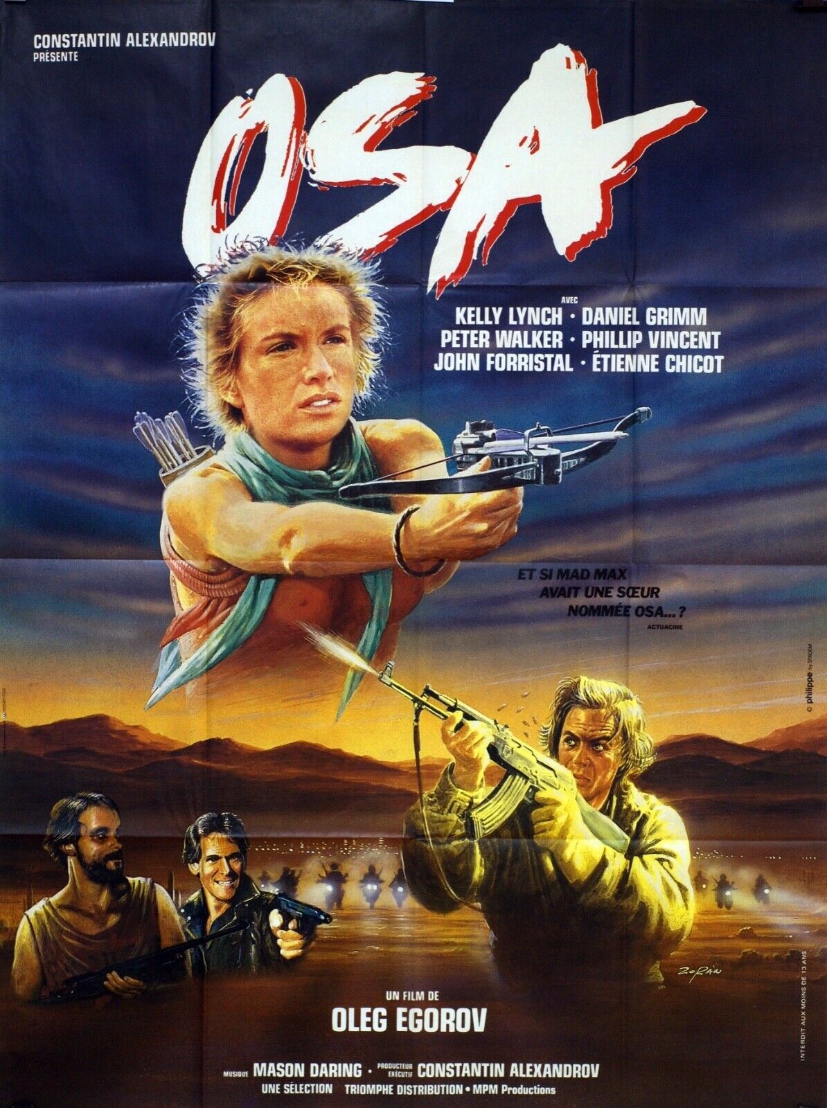 OSA MOVIE POSTER ORIGINAL 120x160 KELLY LYNCH