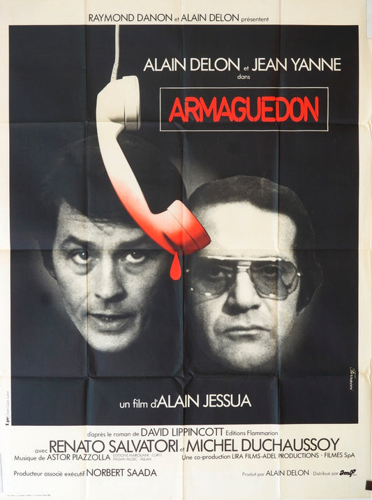 ARMAGUEDON MOVIE POSTER ORIGINAL 120x160 JEAN YANNE