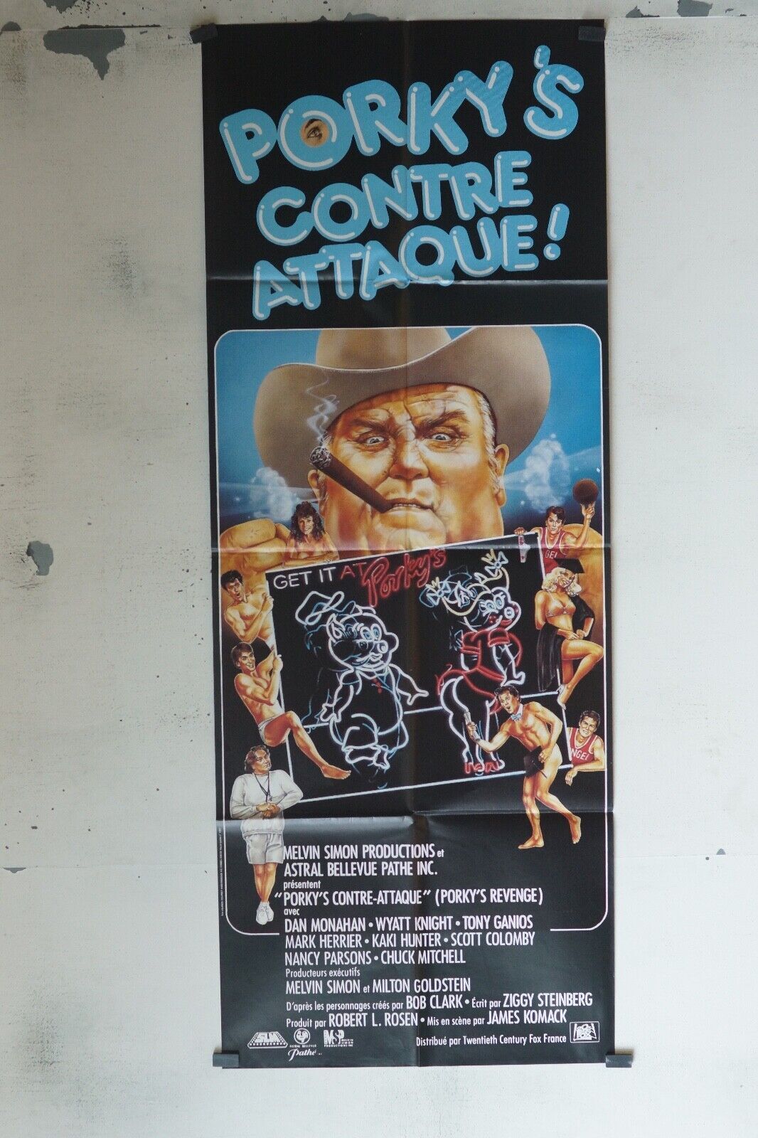 PORKY’S CONTRE ATTAQUE 60x160 ORIGINAL POSTER DAN MONAHAN