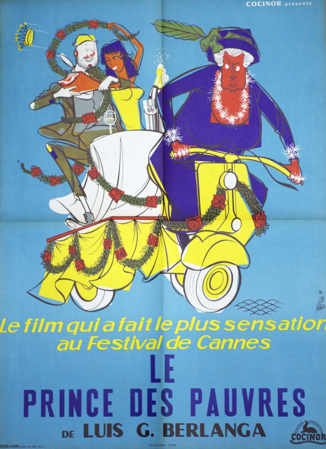 LE PRINCE DES PAUVRES (French Version) Original Poster