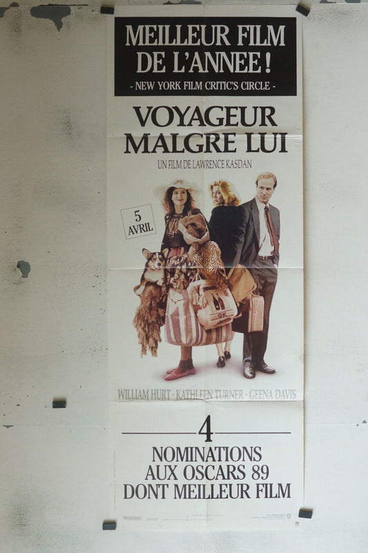 VOYAGEUR MALGRE LUI MOVIE POSTER ORIGINAL 60x160 WILLIAM HURT