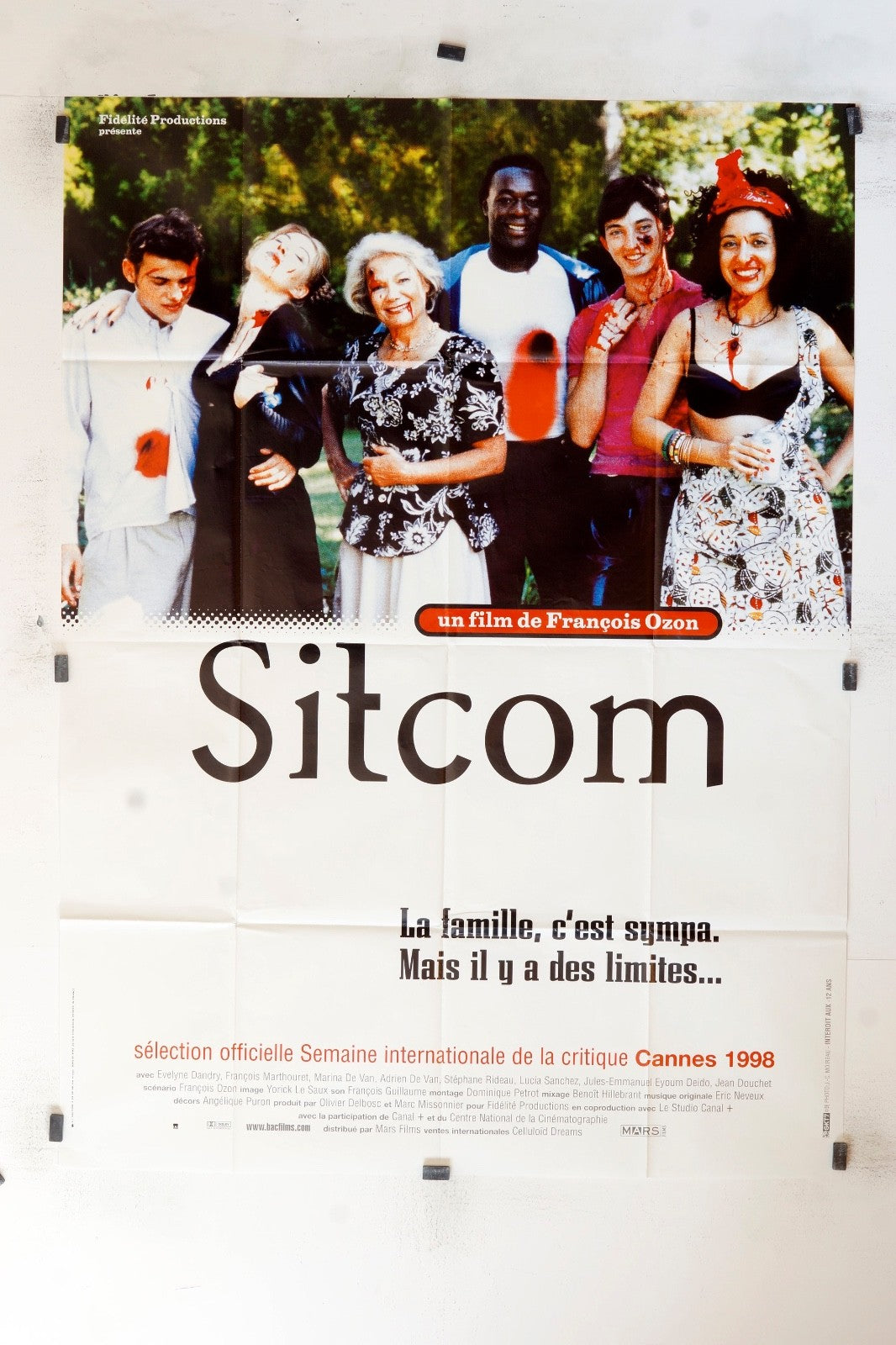SITCOM FRANCOIS OZON MOVIE POSTER ORIGINAL 120X160