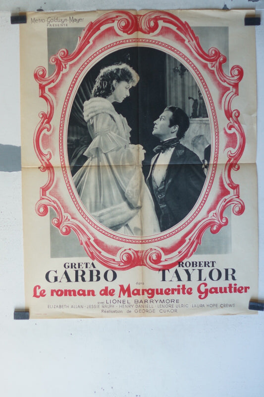  ROMAN DE MARGUERITE GAUTIER (LE) movie poster ORIGINAL 60x80 Robert Taylor 