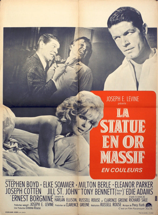 LA STATUE EN OR MASSIF (French Version) THE OSCAR ORIGINAL POSTER