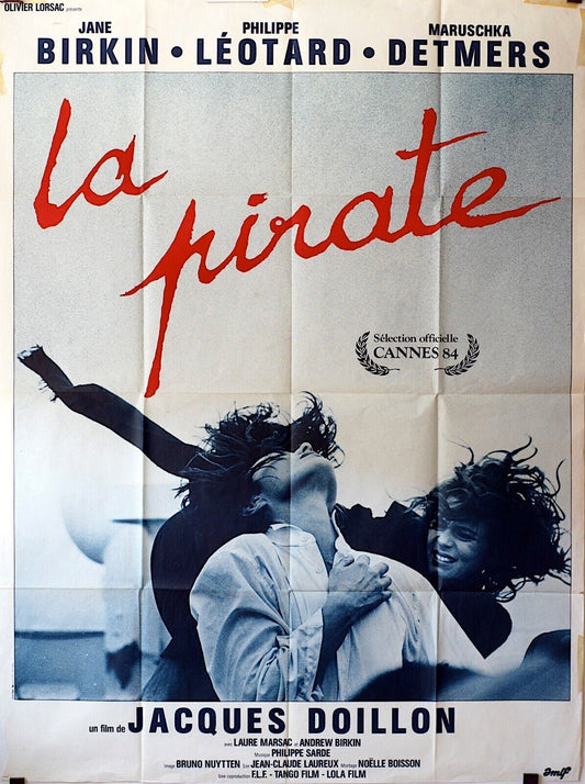 LA PIRATE MOVIE POSTER ORIGINAL (120X160) JANE BIRKIN