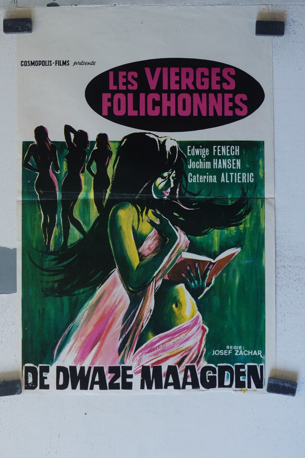 VIERGES FOLICHONNES (LES) movie poster ORIGINAL 37x55 Joachim Hansen