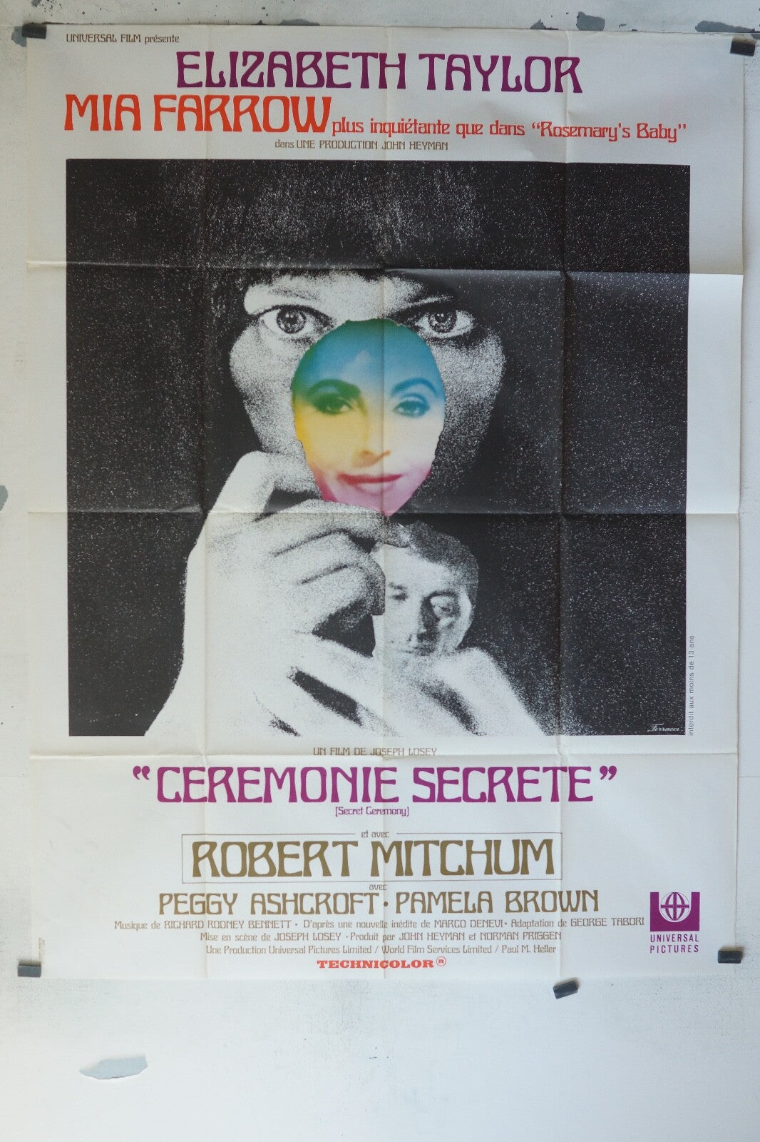 CÉRÉMONIE SECRÈTE ORIGINAL120x160 MIA FARROW
