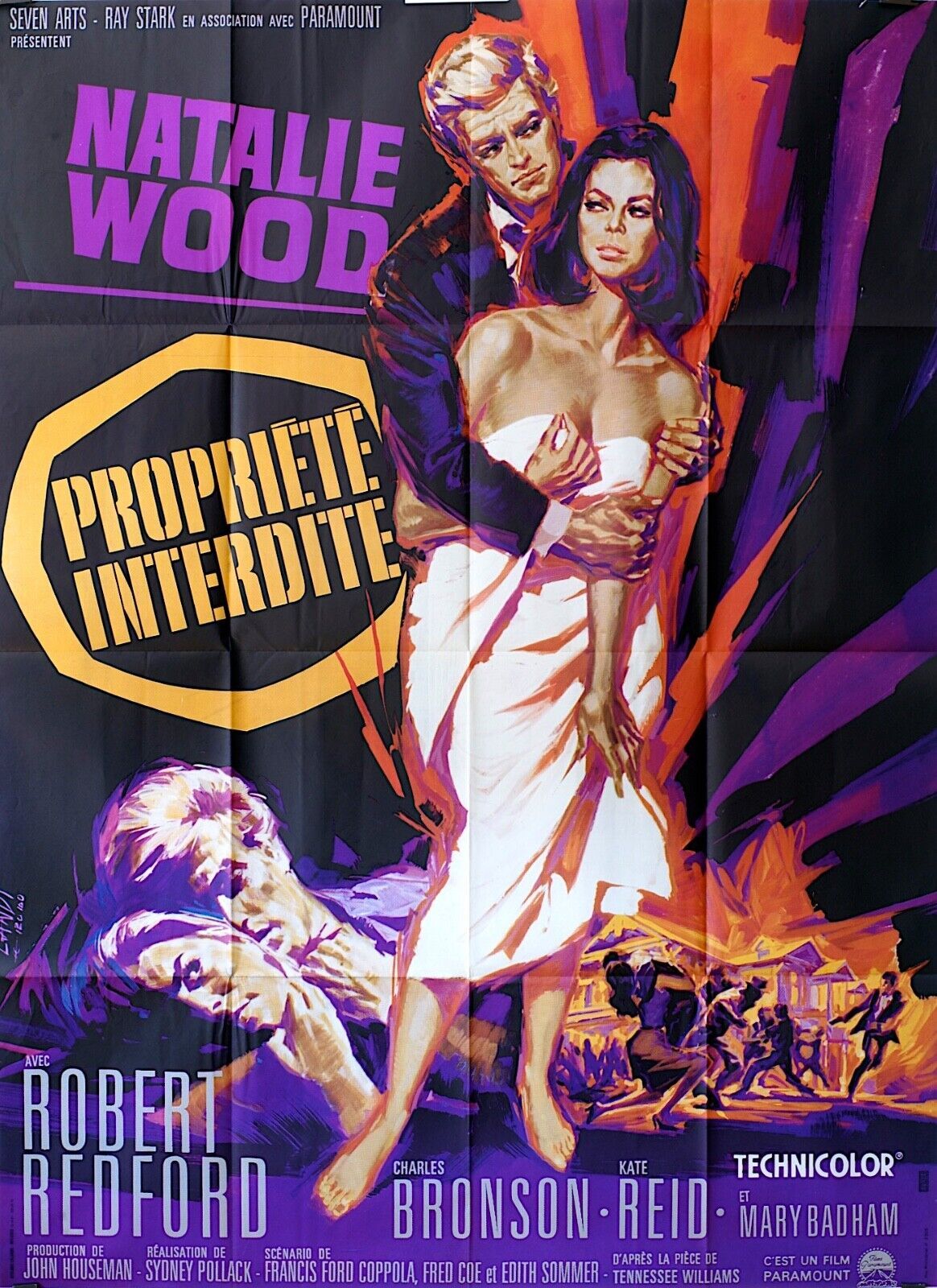 PROPRIÉTÉ INTERDITE MOVIE POSTER ORIGINAL (120X160) NATALIE WOOD