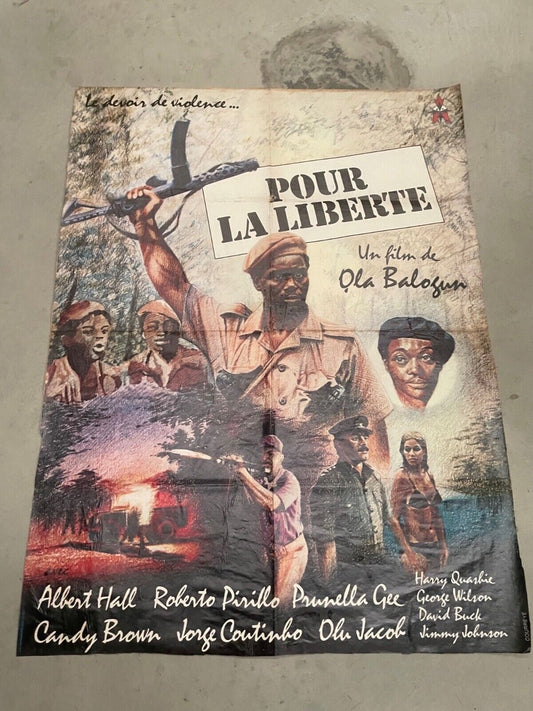 POUR LA LIBERTÉ  ORIGINAL 120x160 ALBERT HALL