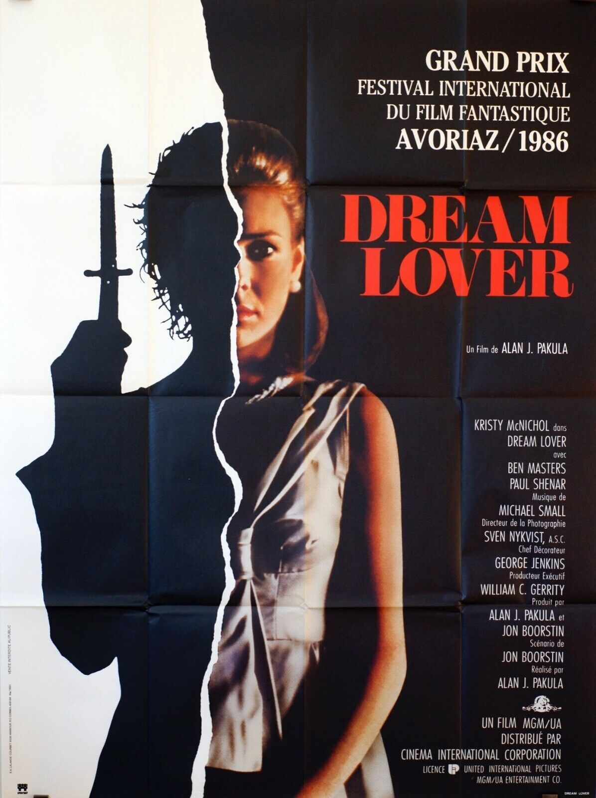 DREAM LOVER MOVIE POSTER 120x160 BEN MASTERS