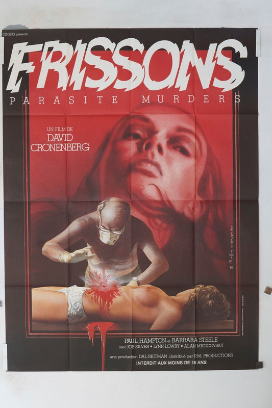 FRISSONS MOVIE POSTER ORIGINAL 120x160 PAUL HAMPTON