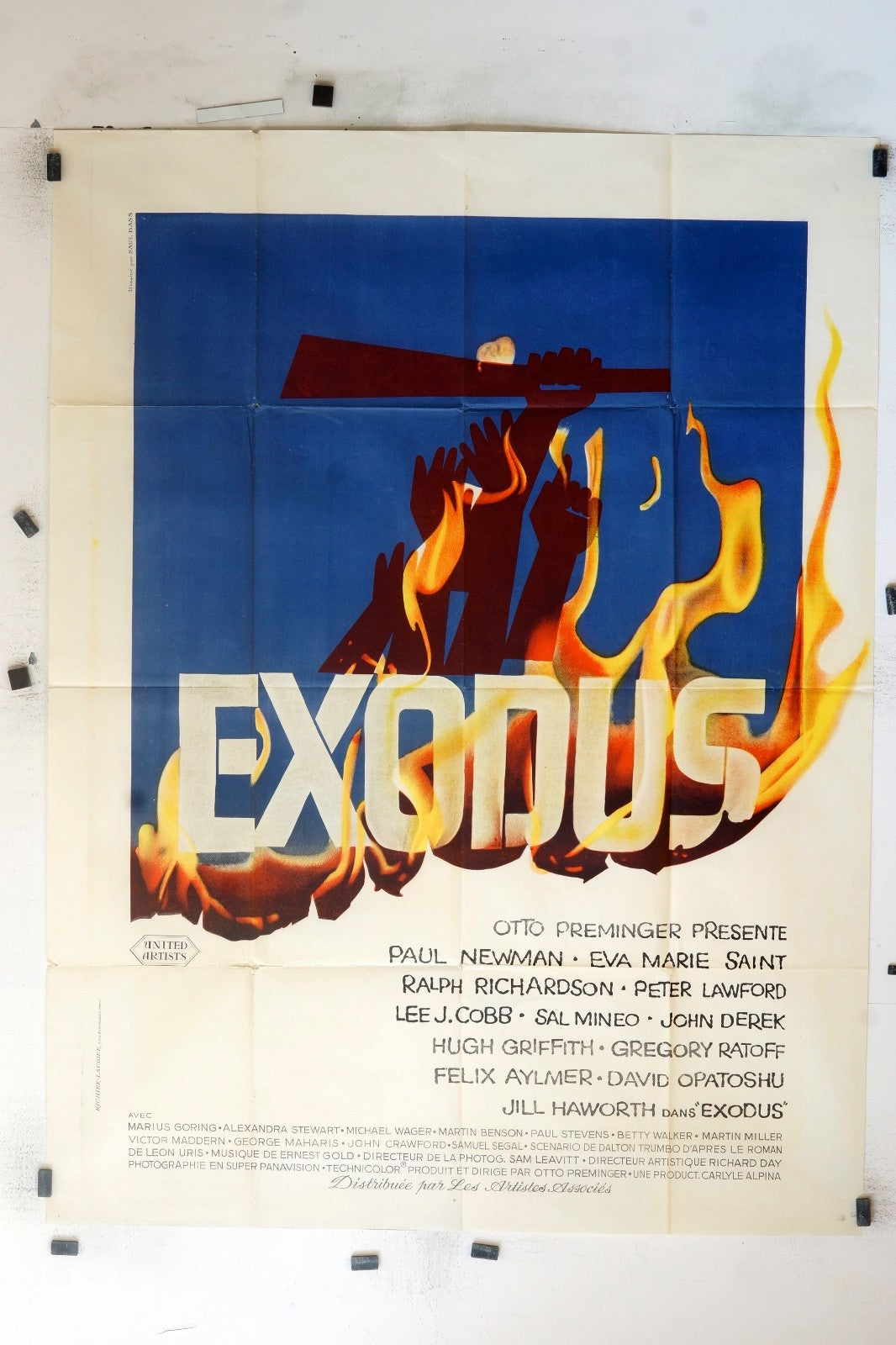 EXODUS MOVIE POSTER ORIGINAL (120x160)
