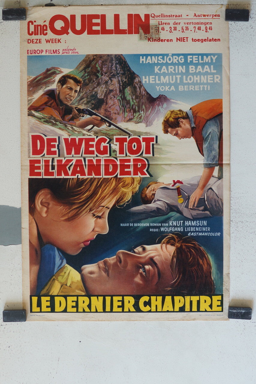 DERNIER CHAPITRE (LE) (POSTER ORIGINAL) 30X55 Helmuth Lohner , Karin Baal 