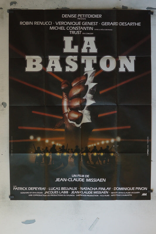 LA BASTON MOVIE POSTER ORIGINAL 120x160 ROBIN RENUCCI
