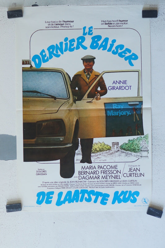 DERNIER BAISER (LE) ORIGINAL MOVIE POSTER 36x55 Annie Girardot , Maria Pacome 