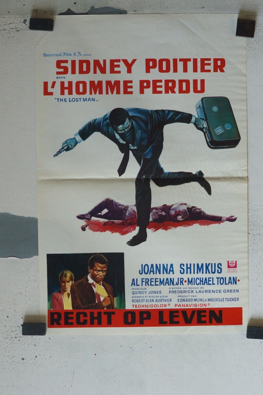 L’HOMME PERDU ORIGINAL MOVIE POSTER 55X37