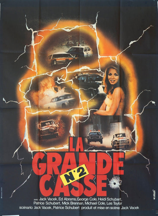 LA GRANDE CASSE N°2 JACK VACEK ORIGINAL MOVIE POSTER 120x160