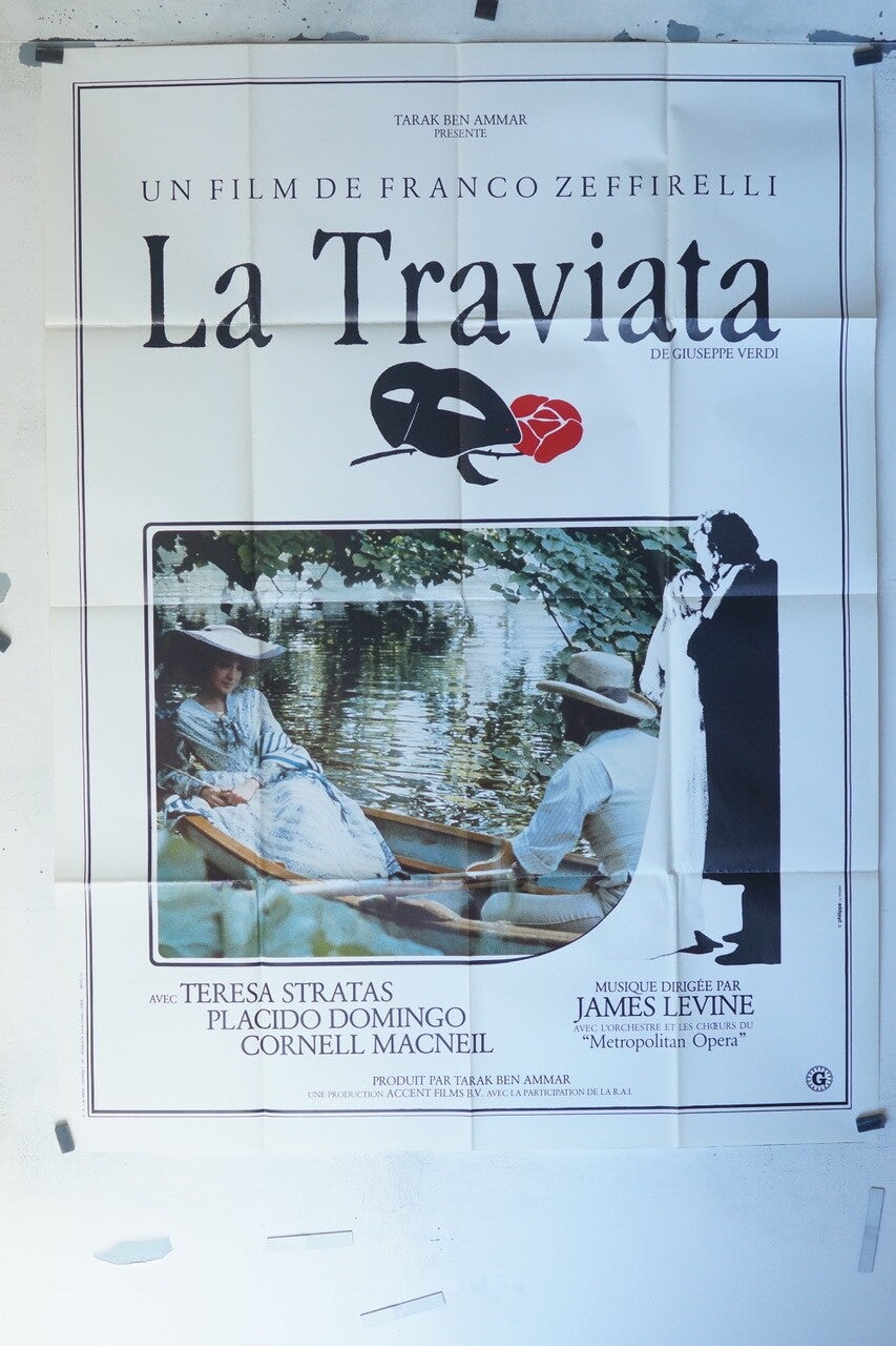 LA TRAVIATA MOVIE POSTER ORIGINAL 120x160 TERESA STRATAS