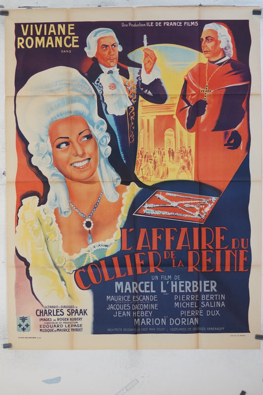 AFFAIRE COLLIER DE LA REINE (L’) ORIGINAL 120x160 
