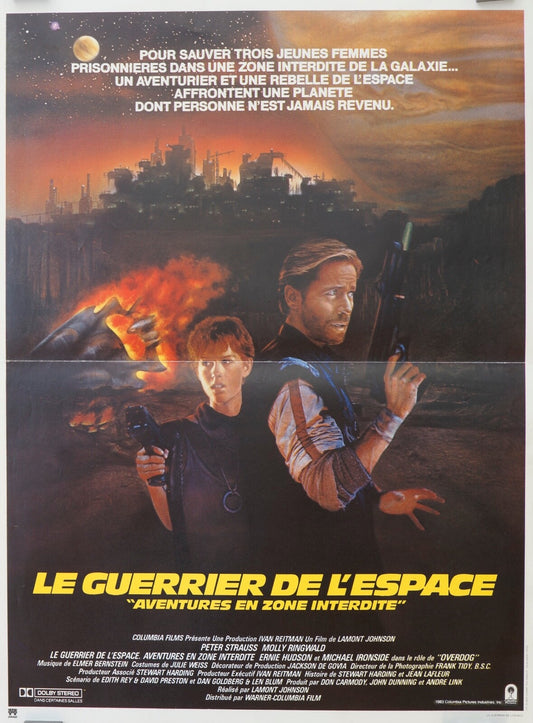 LE GUERRIER DE L’ESPACE (French Version) ORIGINAL 40x60