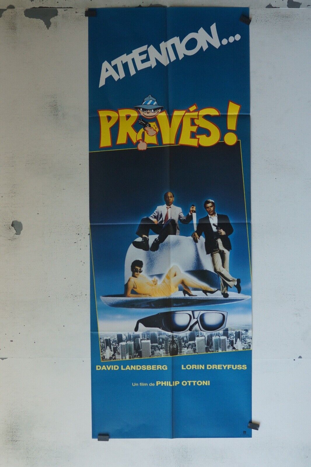 ATTENTION… PRIVÉS ORIGINAL POSTER (60X160)