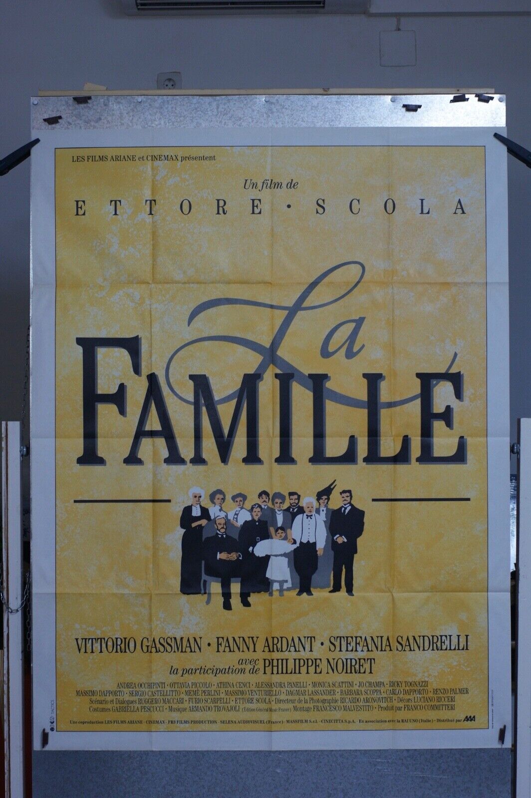 LA FAMILLE ORIGINAL MOVIE POSTER 120x160 ETTORE SCOLA