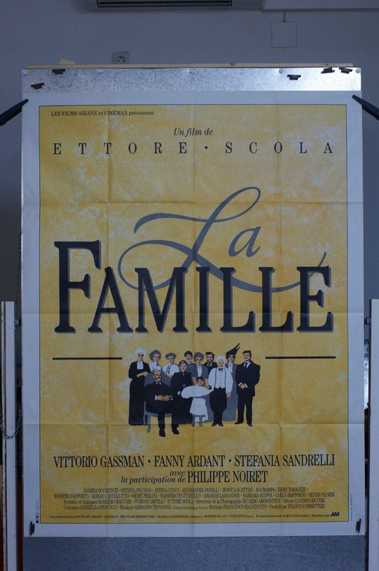 LA FAMILLE ORIGINAL MOVIE POSTER 120x160 ETTORE SCOLA