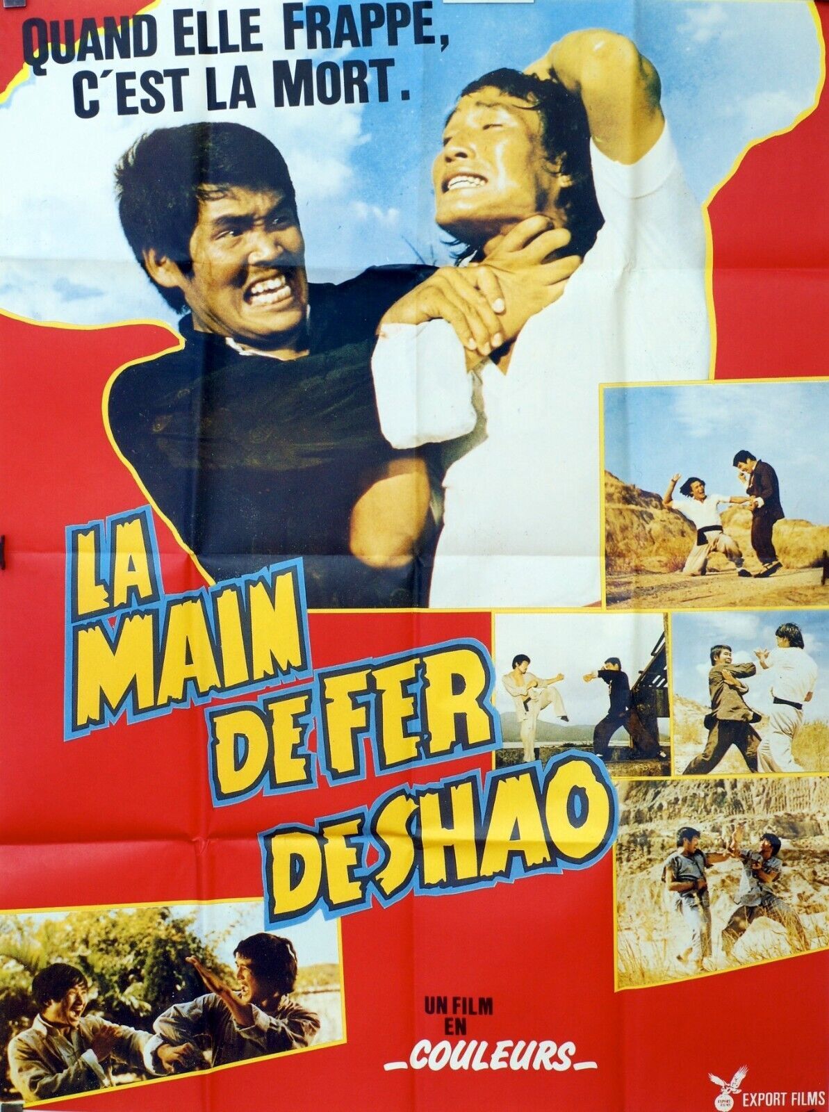 LA MAIN DE FER DE SHAO MOVIE POSTER 120x160