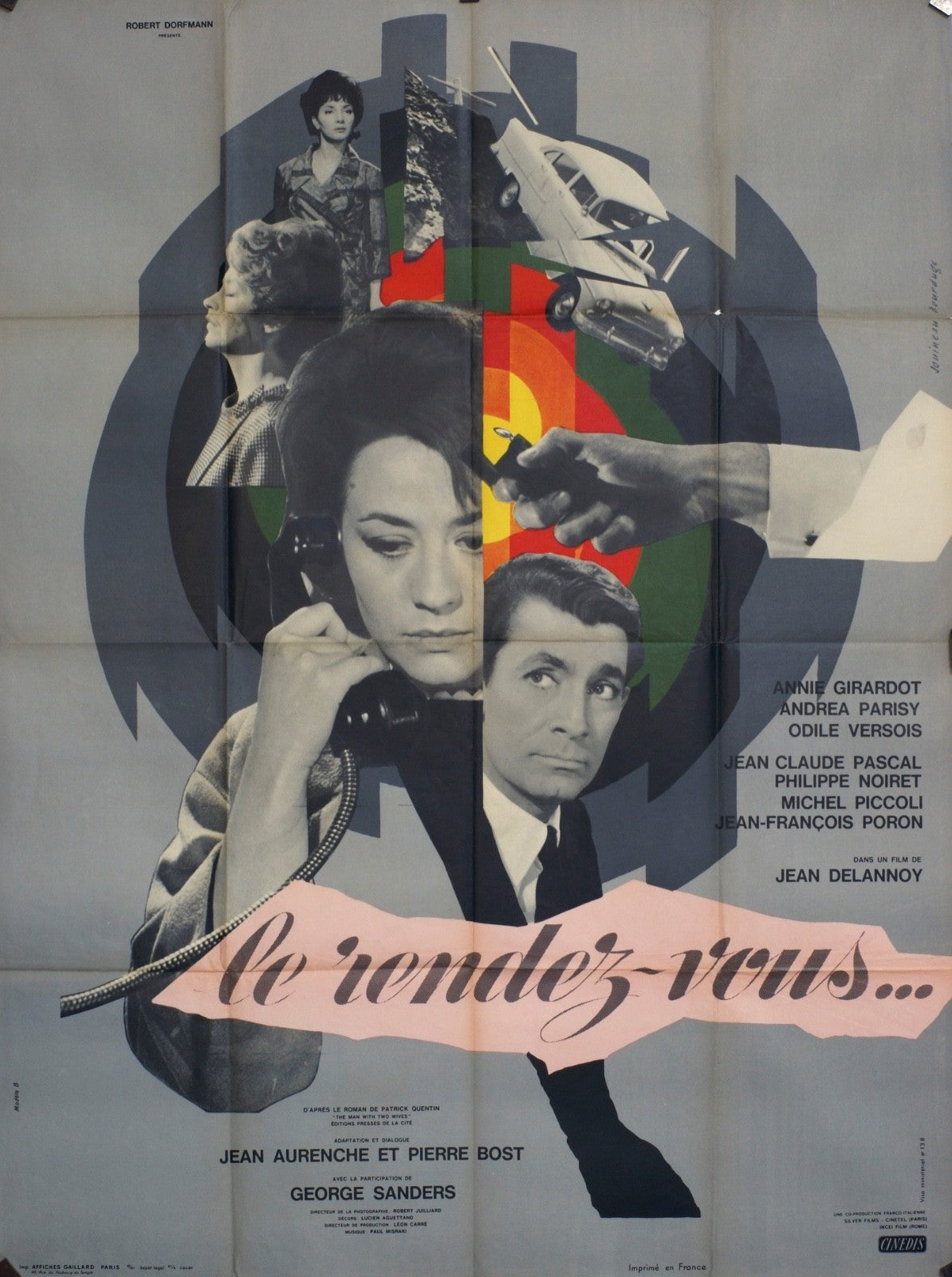 LE RENDEZ-VOUS… ANNIE GIRARDOT MOVIE POSTER ORIGINAL 120x160