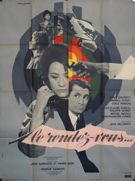 LE RENDEZ-VOUS… ANNIE GIRARDOT MOVIE POSTER ORIGINAL 120x160