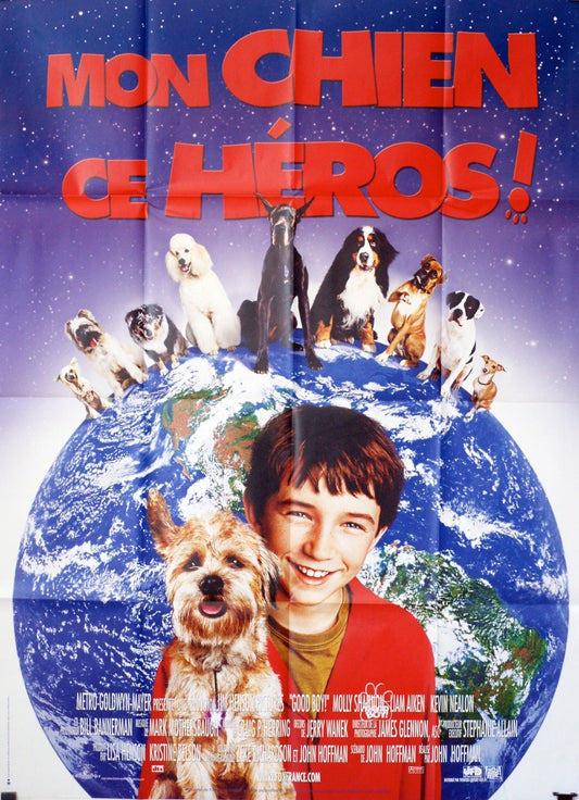 MON CHIEN CE HÉROS ! KEVIN NEALON MOVIE POSTER ORIGINAL 120x160