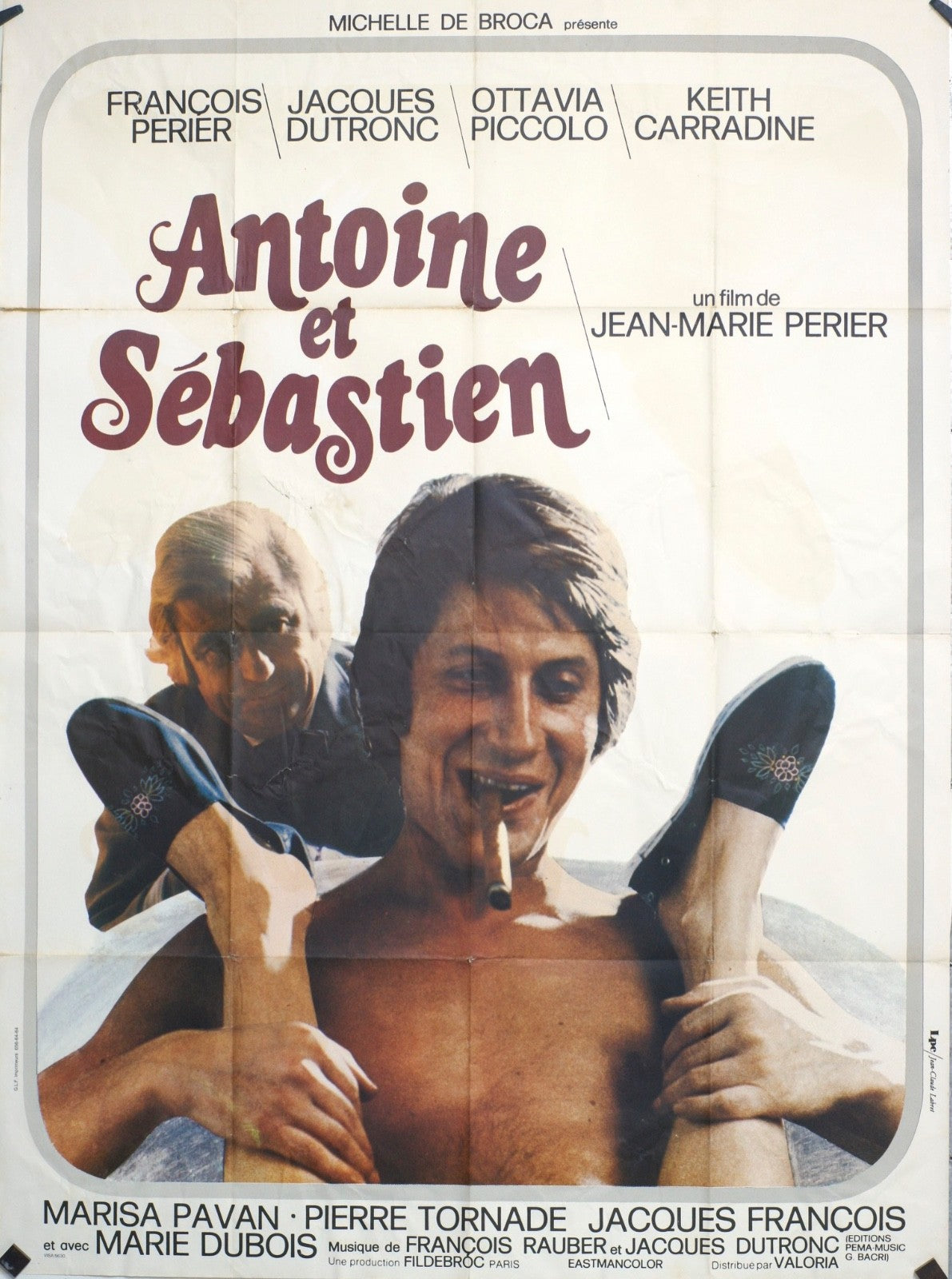 ANTOINE ET SÉBASTIEN FRANCOIS PERIER MOVIE POSTER ORIGINAL 120x160