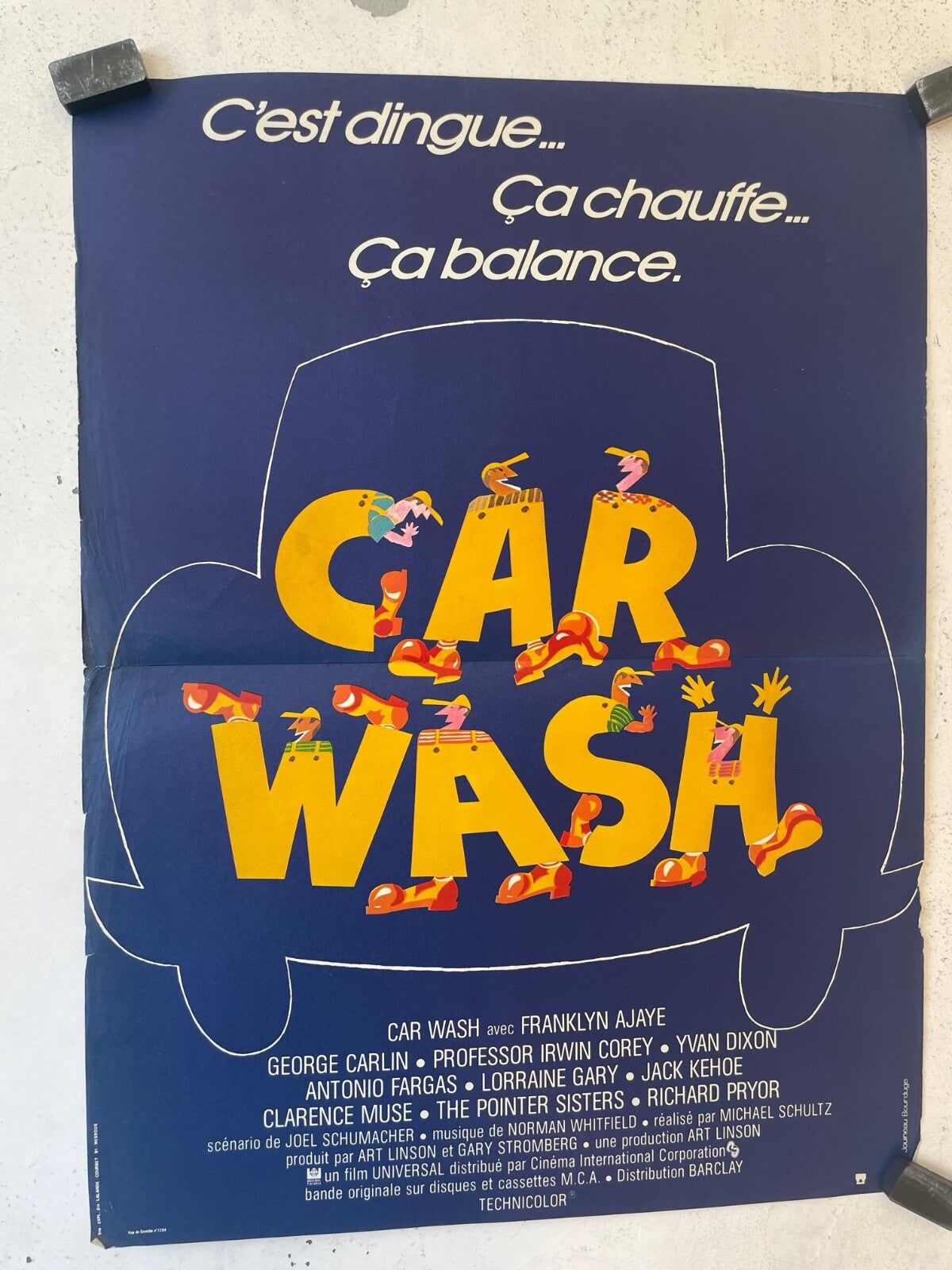 CAR WASH POSTER ORIGINAL (40X60) FRANKLYN AJAYE