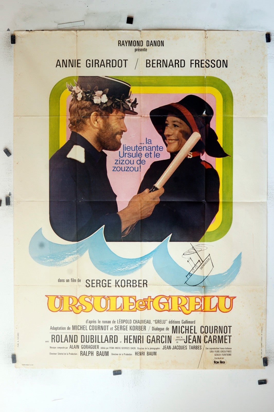 URSULE GRELU ANNIE GIRADOT MOVIE POSTER ORIGINAL (120x160)