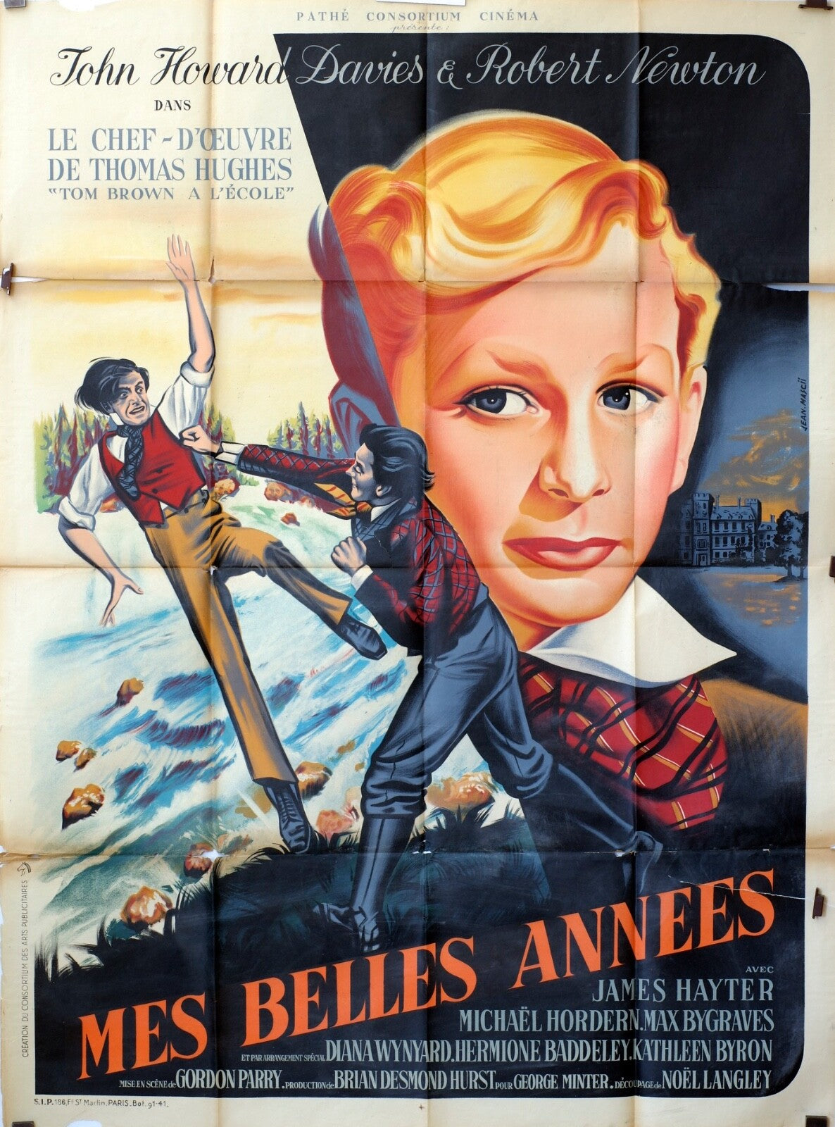 MES BELLES ANNÉES MOVIE POSTER ORIGINAL 120x160 ARTURO DE CORDOVA