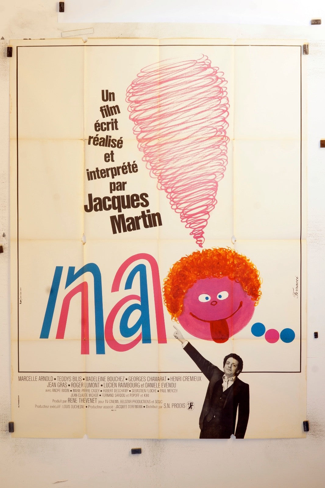 NA !... MARCELLE ARNOLD MOVIE POSTER ORIGINAL 120x160