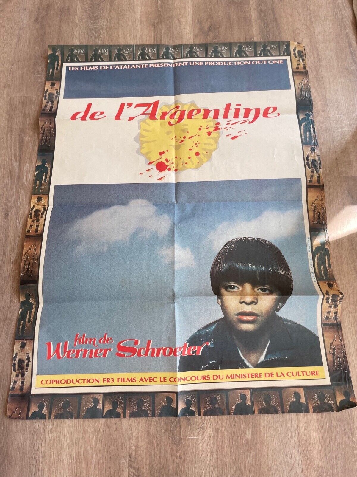 DE L’ARGENTINE 70X100 original WERNER SCHROETER