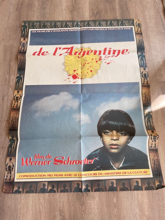 DE L’ARGENTINE 70X100 original WERNER SCHROETER