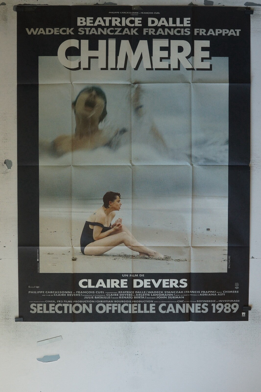 CHIMÈRE MOVIE POSTER ORIGINAL 120x160 BÉATRICE DALLE