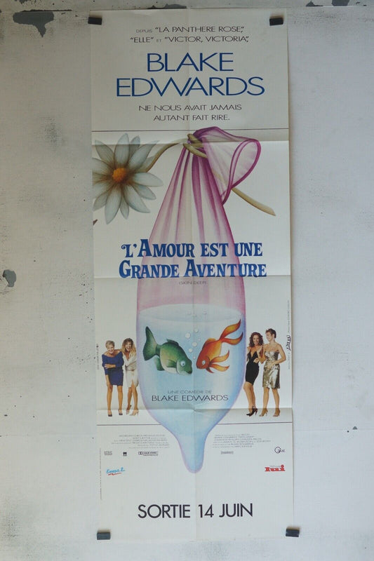 L’AMOUR EST UNE GRANDE AVENTURE POSTER ORIGINAL 60x160 BLAKE EDWARDS