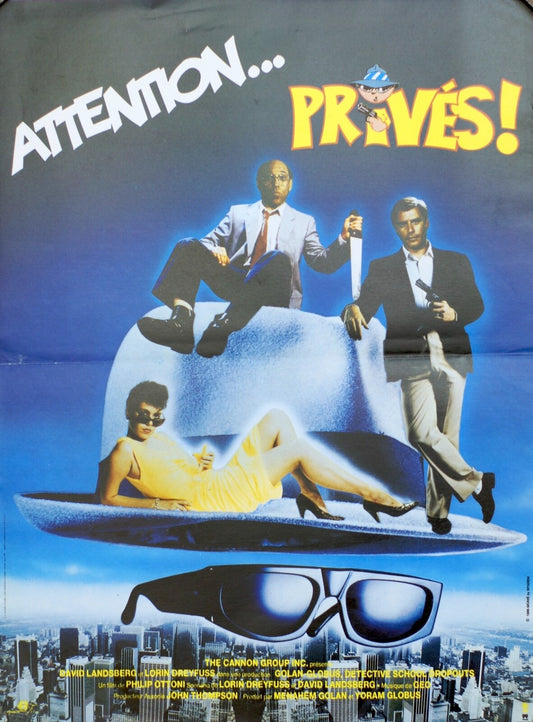 ATTENTION PRIVÉS ! (French Edition) 40X60