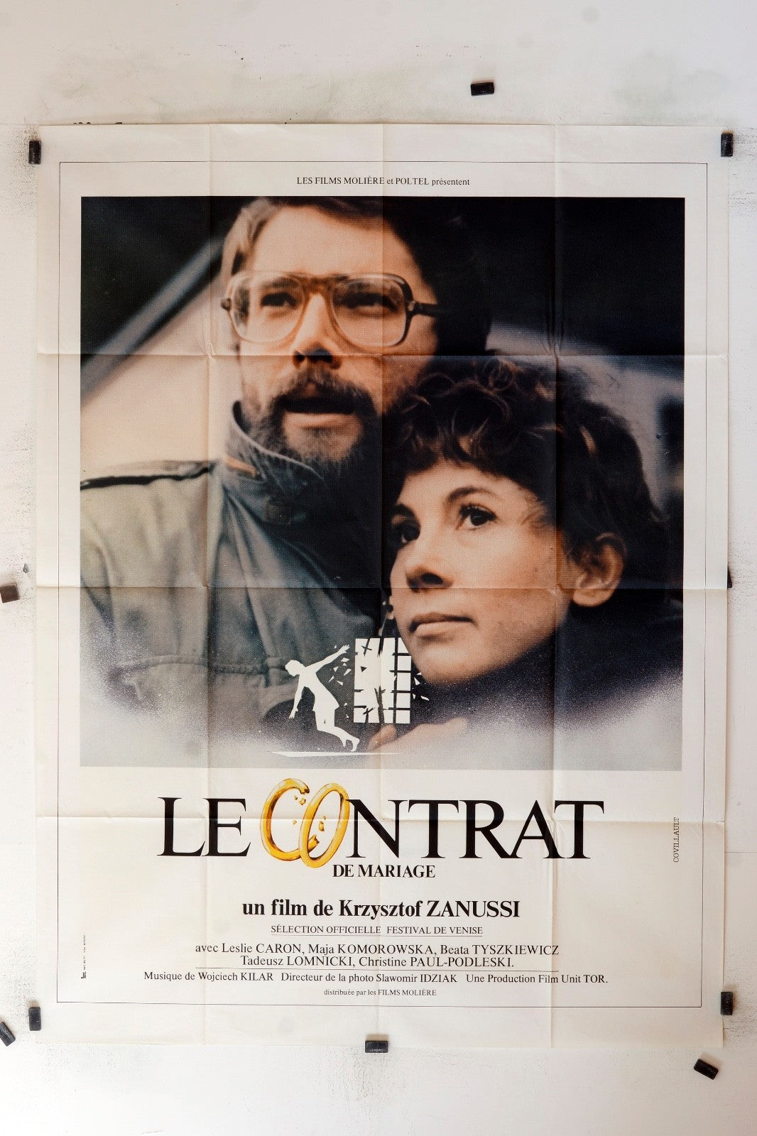 LE CONTRAT DE MARIAGE KRZYSTOF ZANUSSI MOVIE POSTER ORIGINAL (120x160)