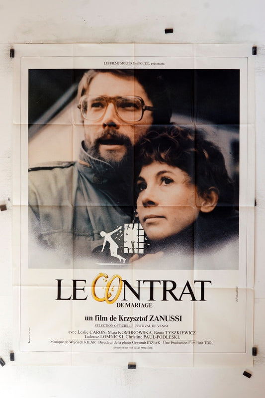 LE CONTRAT DE MARIAGE KRZYSTOF ZANUSSI MOVIE POSTER ORIGINAL (120x160)