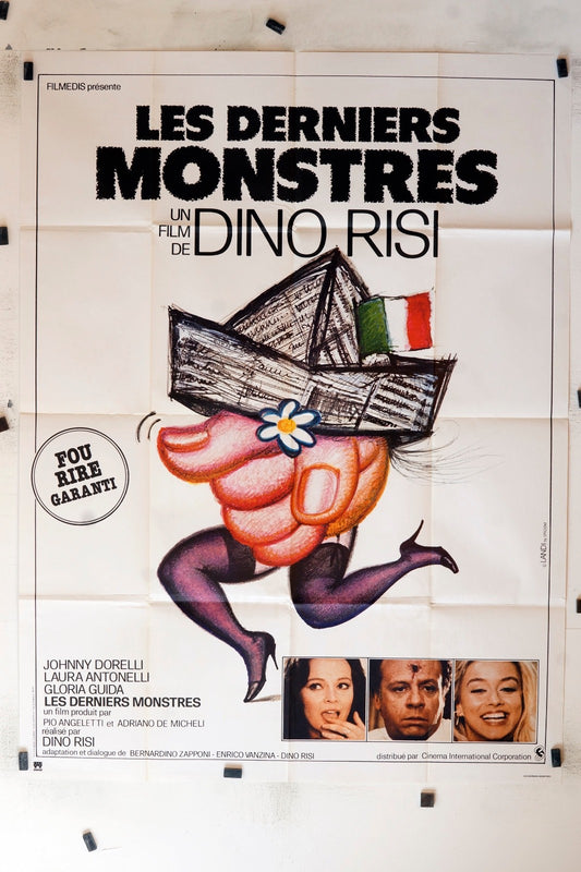 LES DERNIERS MONSTRES DINO RISI 120x160 MOVIE POSTER ORIGINAL