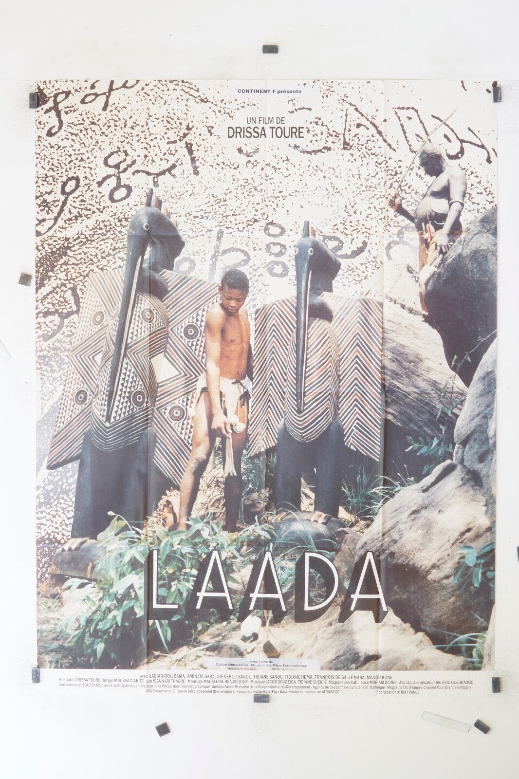 LAADA DRISSA TOURE ORIGINAL MOVIE POSTER 120x160