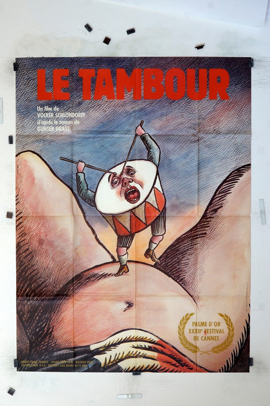 LE TAMBOUR VOLKER SCHLONDORFF MOVIE POSTER ORIGINAL (120x160)