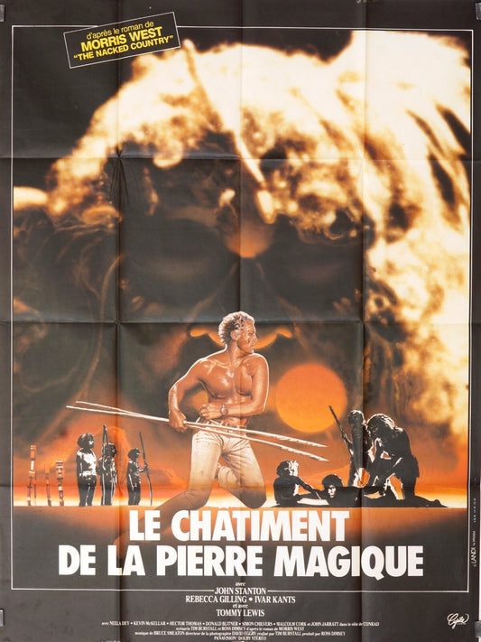 LE CHATIMENT DE LA PIERRE MAGIQUE movie poster original (120x160) JOHN STANTON