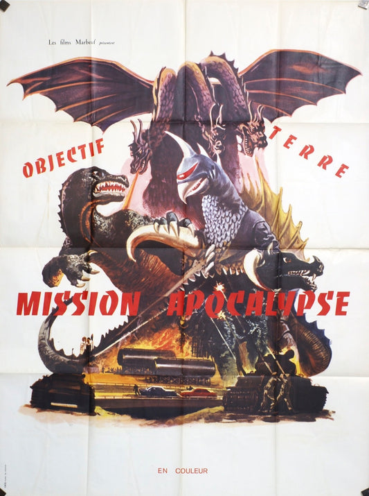 MISSION APOCALYSPE OBJECTIF TERRE MOVIE POSTER ORIGINAL 120x160