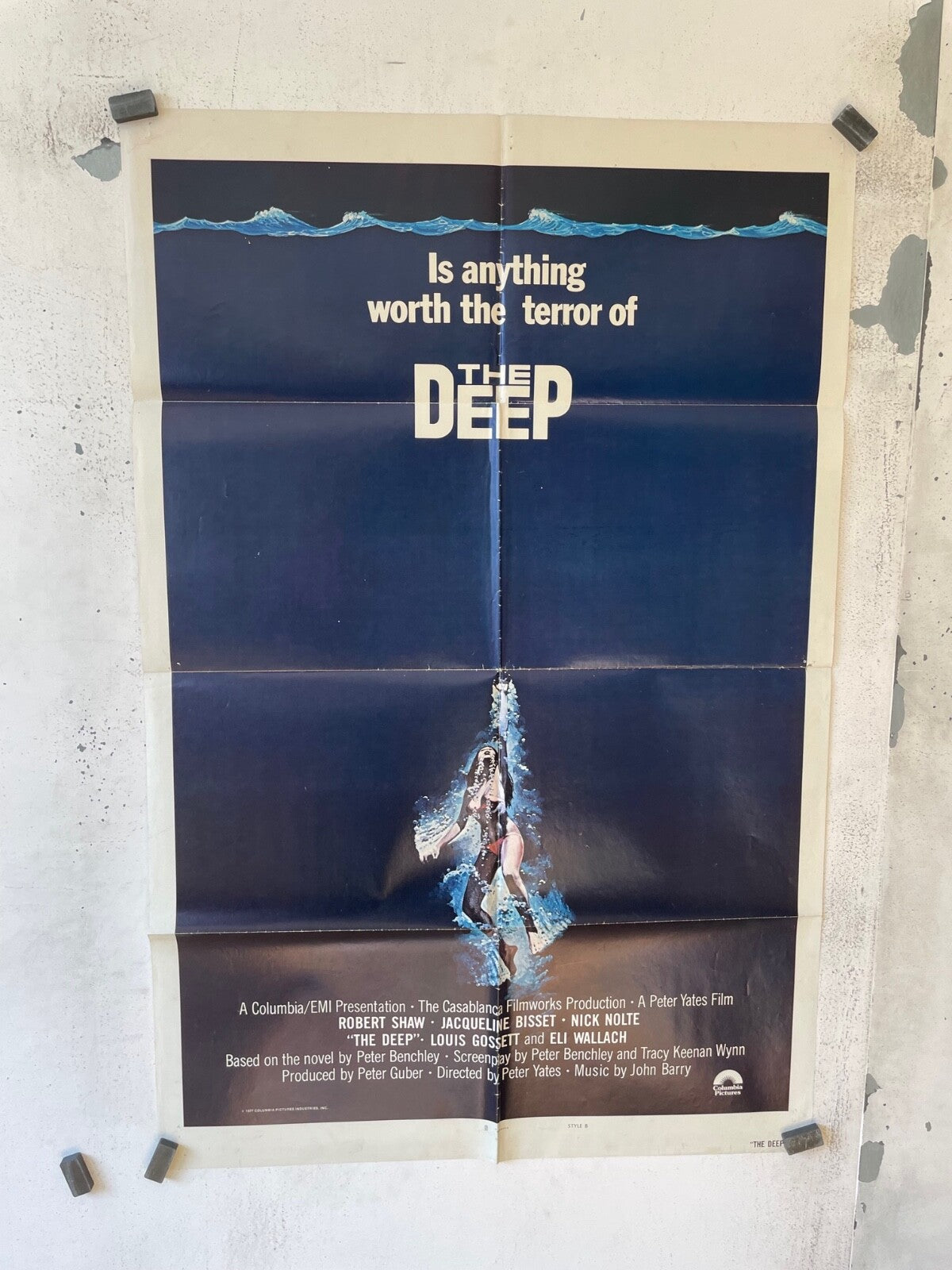 THE DEEP (70X100) ROBERT SHAW – JACQUELINE BISSET